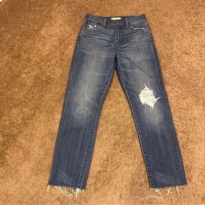 Madewell Jeans Madewell The Perfect Summer Jean Destructed Edition